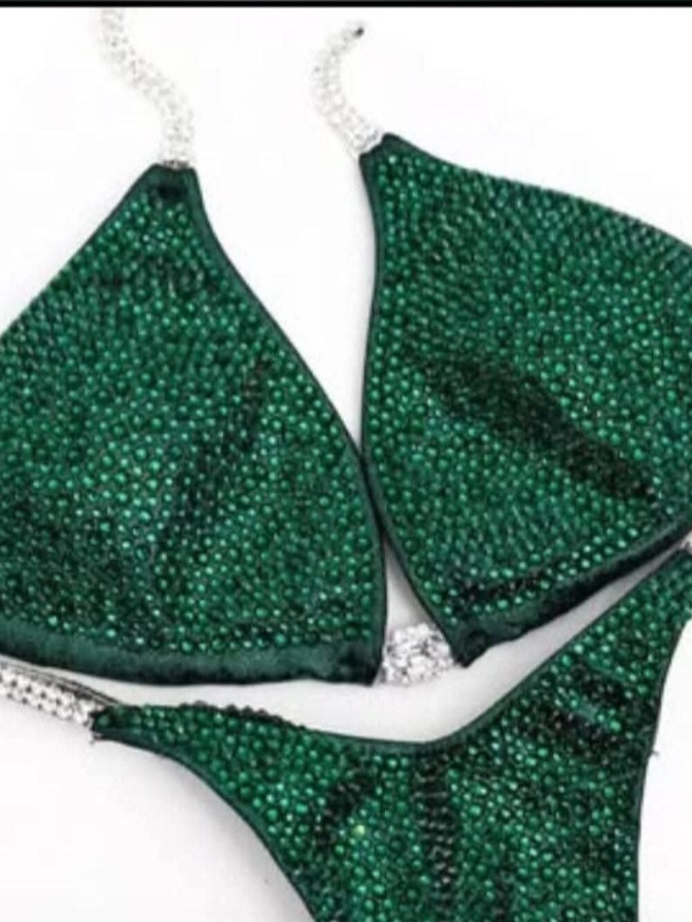 Angel Competition Bikinis Emerald Green Competition Suit – Medium – Never Worn
